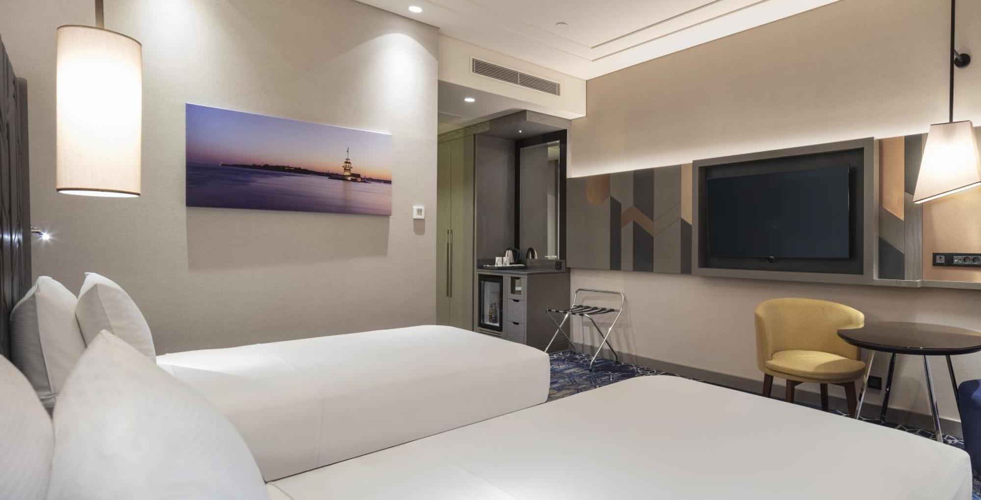 Quarto Executivo com 2 Camas de Solteiro e Vista do Mar