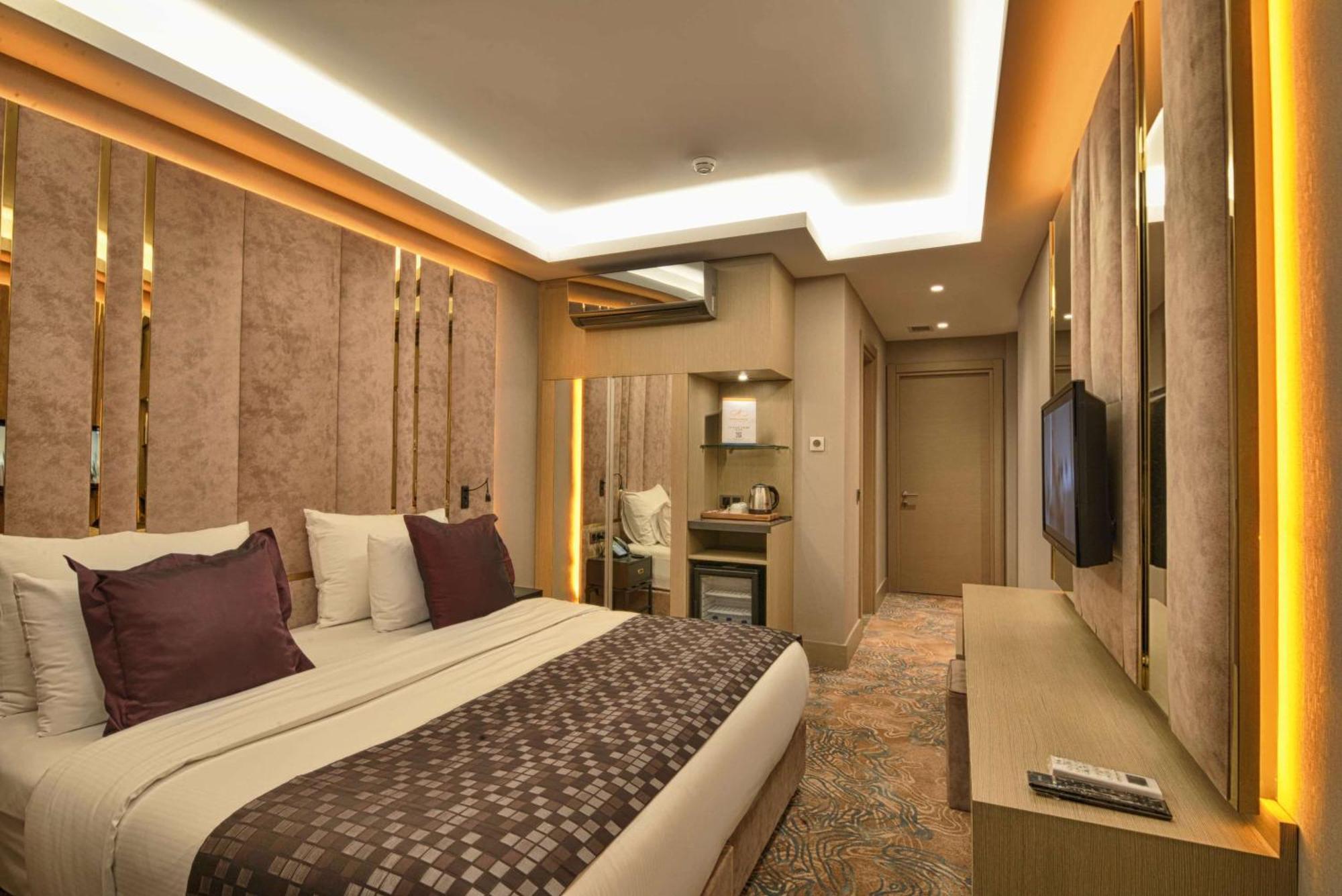 Superior Room One King Bed One Single Bed Balcony View
