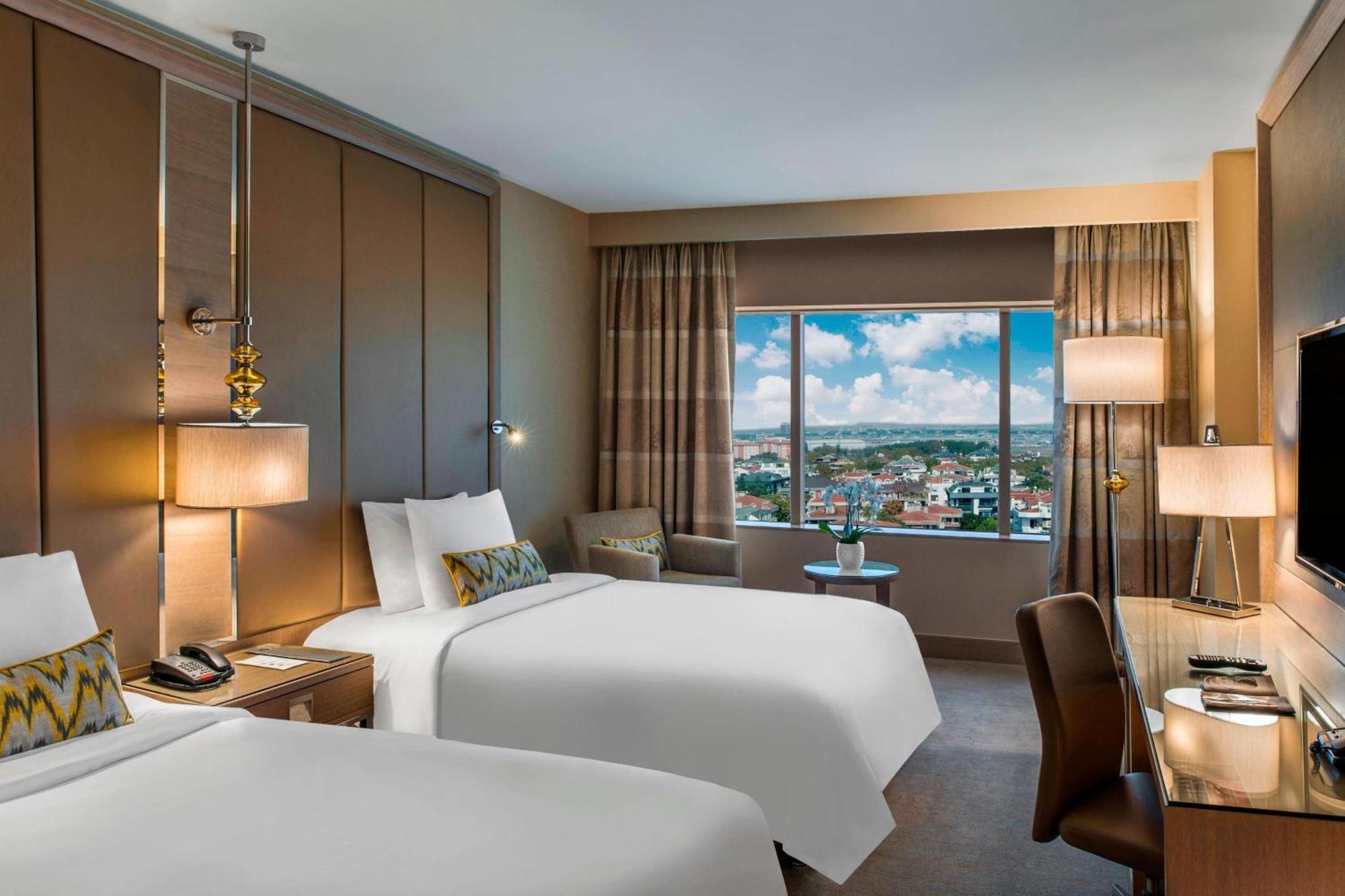 Executive Tweepersoonskamer met 2 Aparte Bedden - Uitzicht op de Stad en Toegang tot de Club Lounge