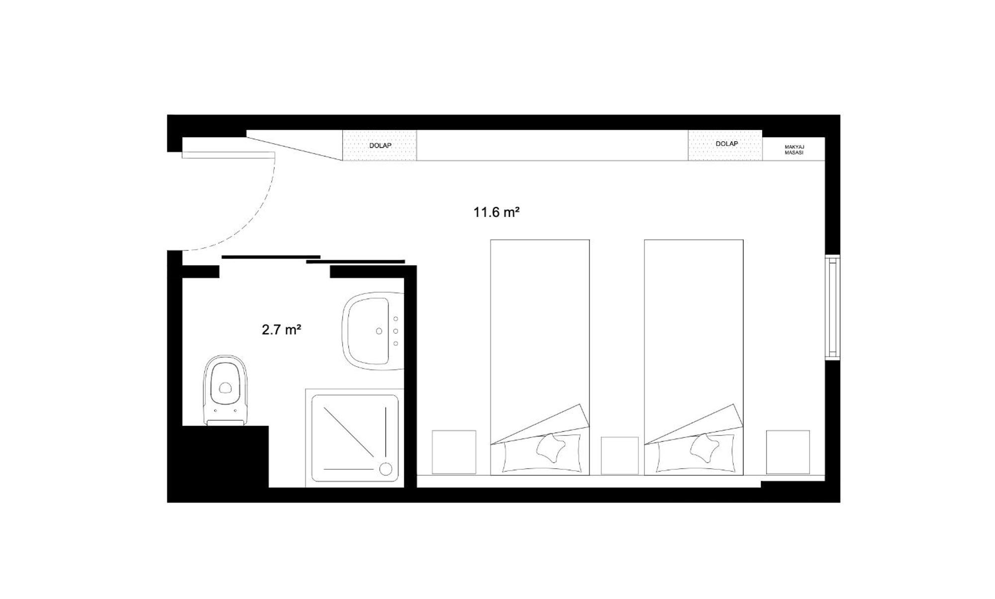 Standard Twin Room
