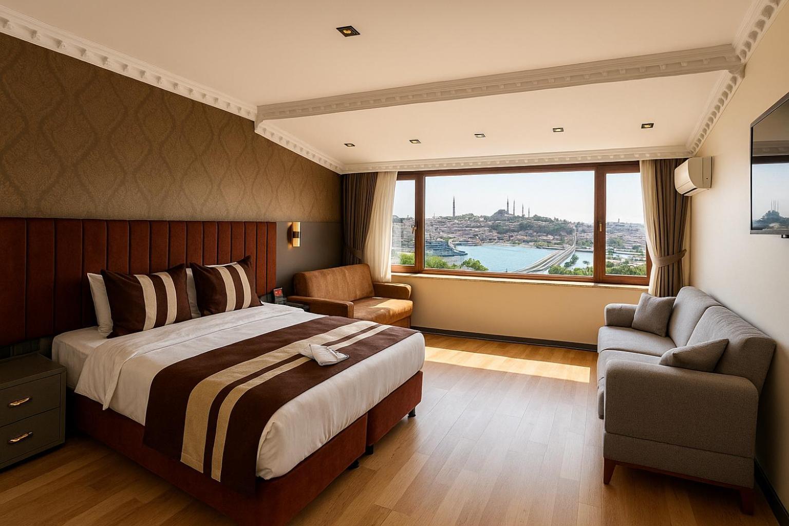 Camera Familiare con Vista Mare