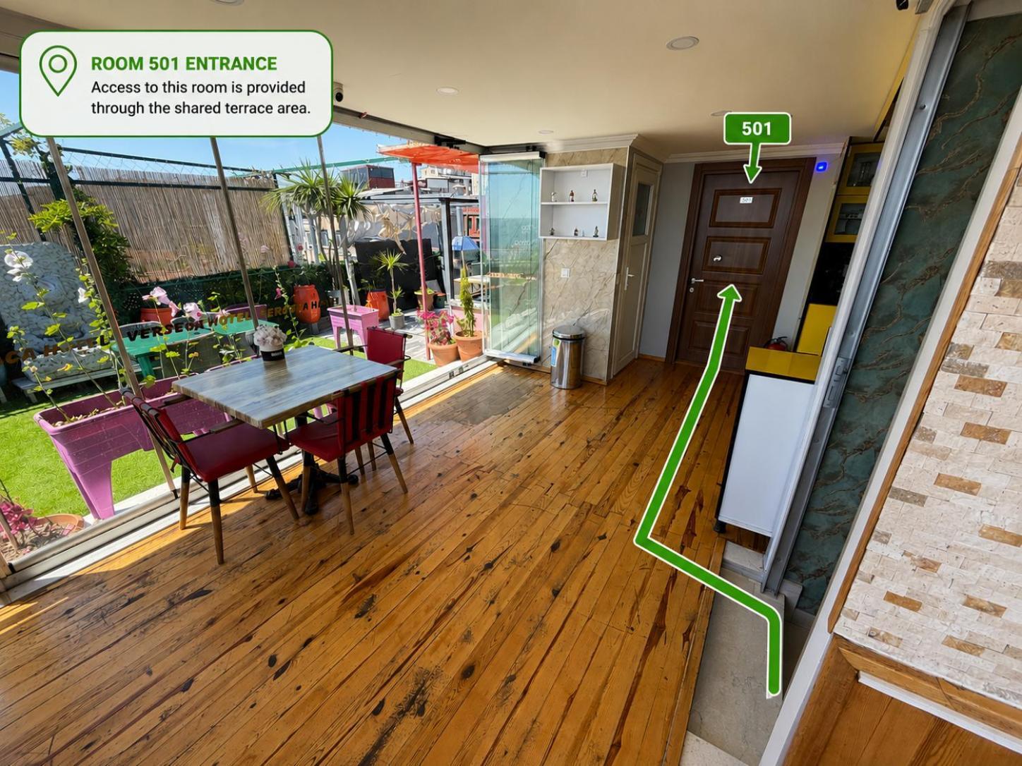 Double Room Balcony Top Floor