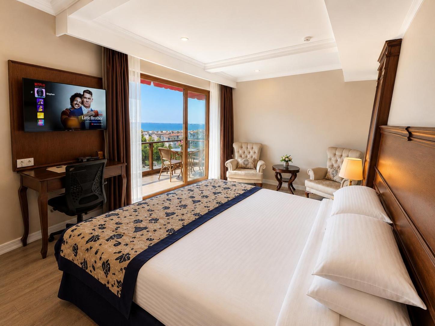 Quarto Duplo Deluxe com Vista do Mar