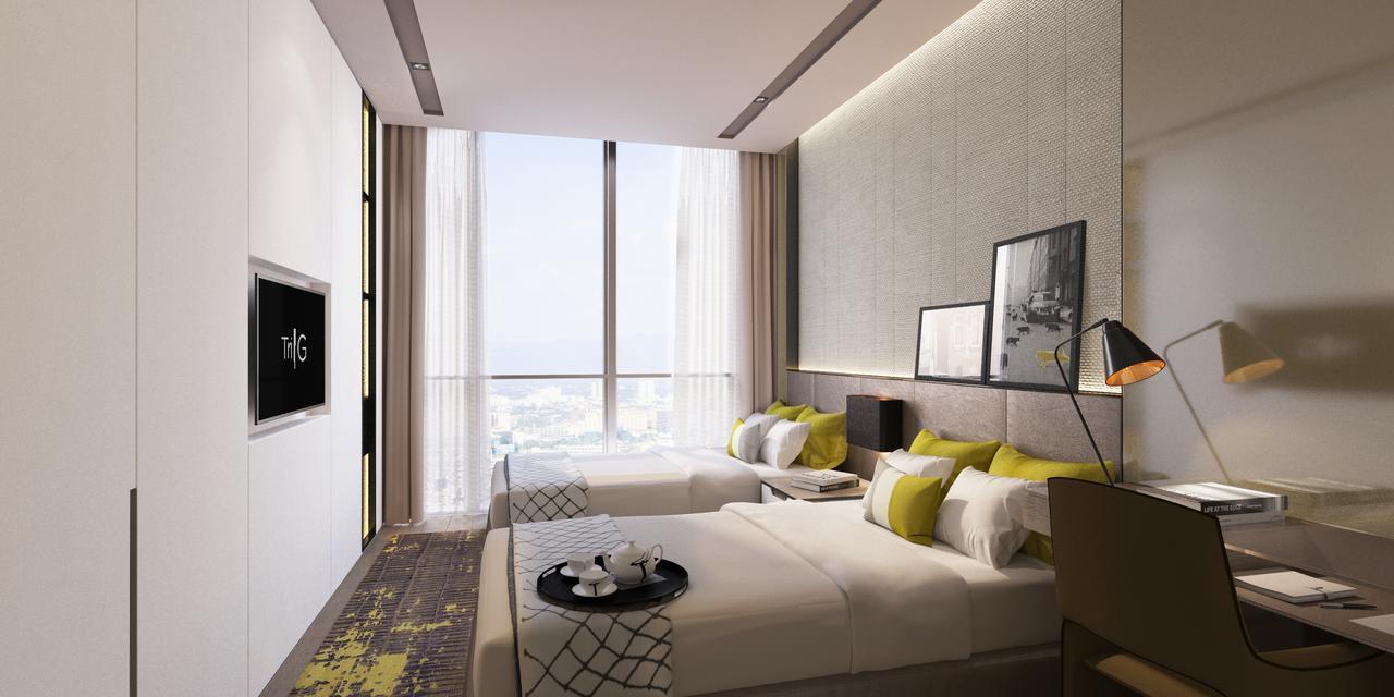 Chambre Lits Jumeaux - Vue sur Ville