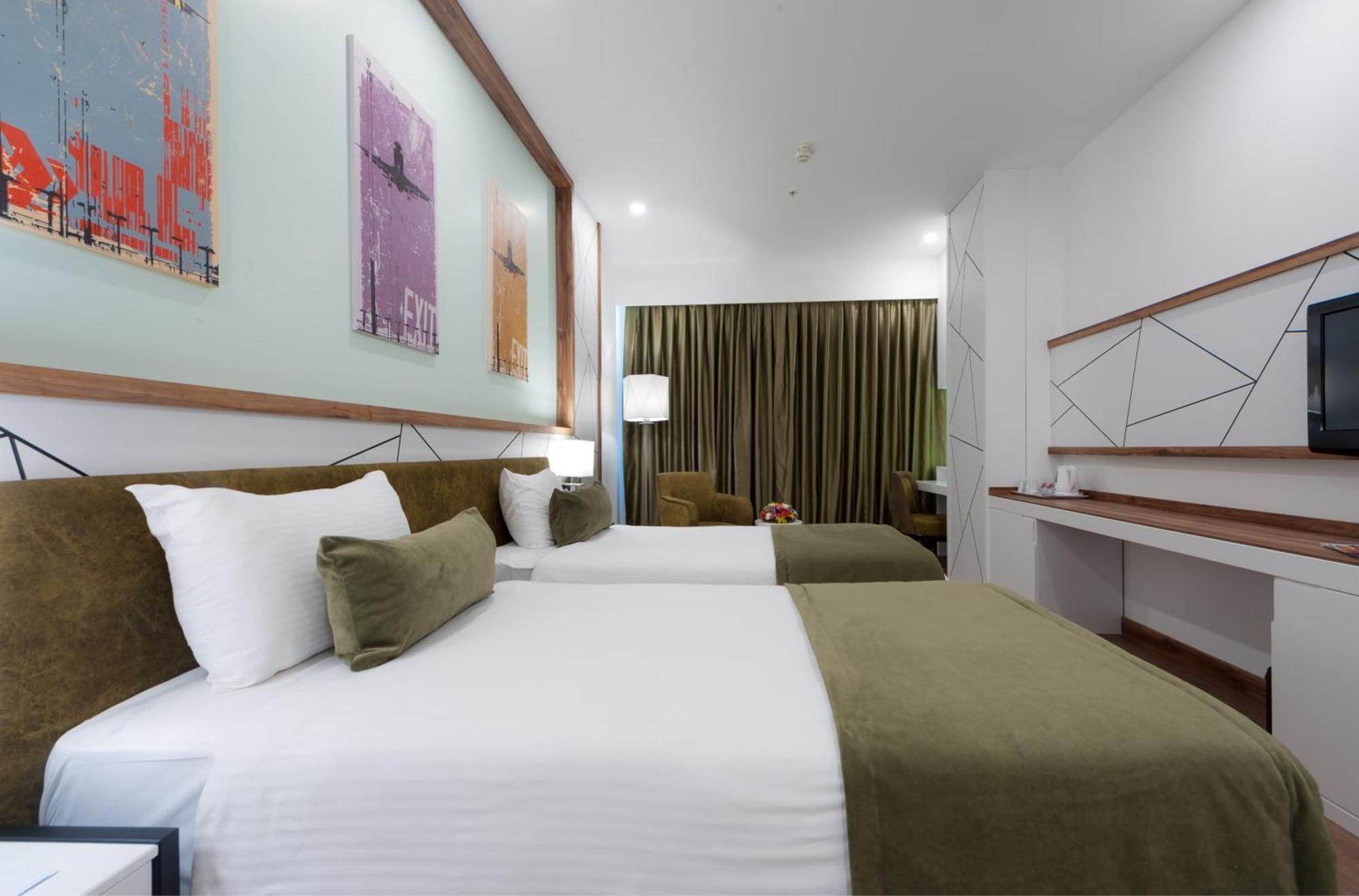 Deluxe Tweepersoonskamer met 1 of 2 Bedden