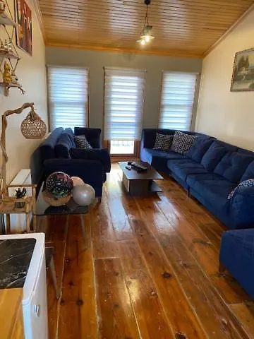 Orange Triplex House Balat-1