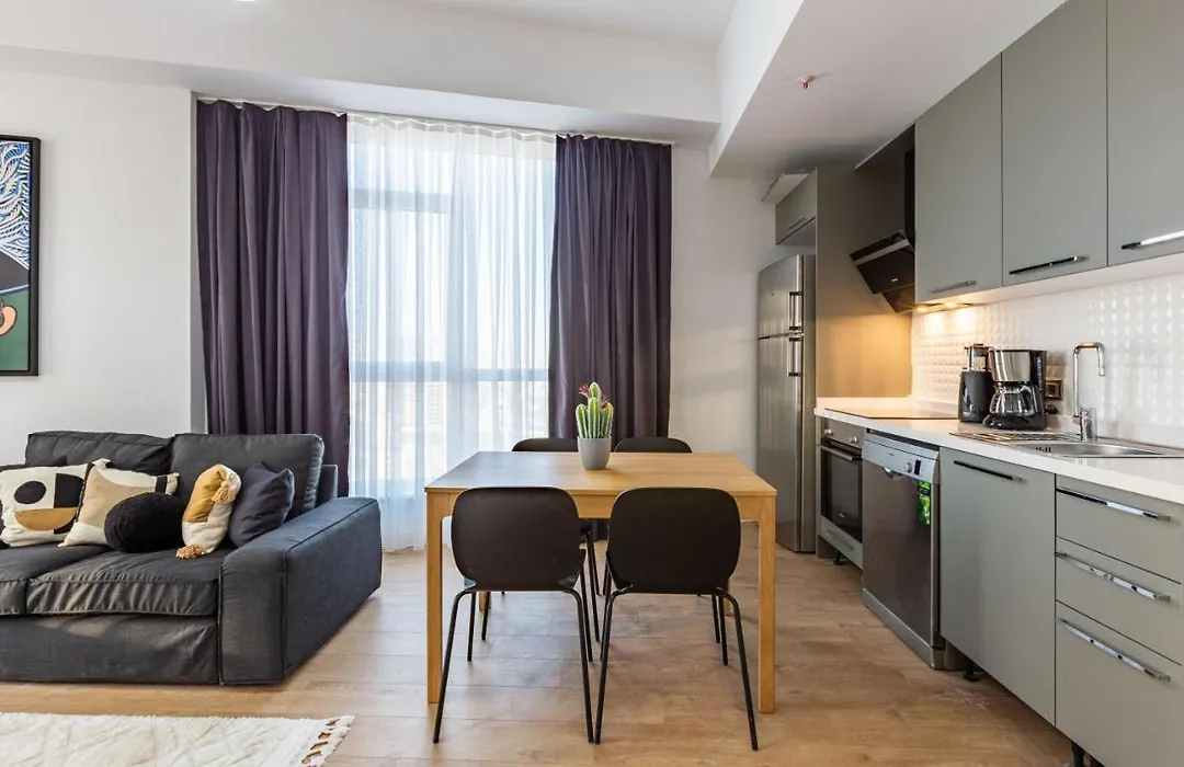 Modern Flat With City View In Kadikoy-1