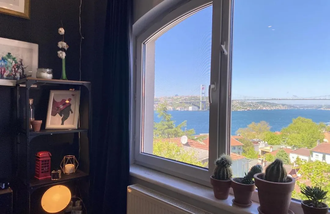 Delightful Apartment With Backyard And Bosphorus View In Uskudar-1