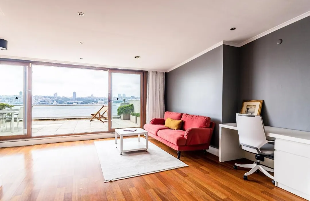 Duplex Flat W Panoramic Bosphorus View And Terrace-1
