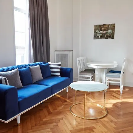 Great View Of Taksim Square, Luxury Furnished On Main Street Of Taksim, Partial Sea View-3