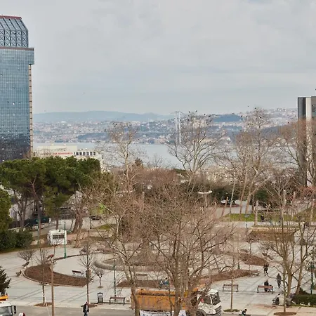 Great View Of Taksim Square, Luxury Furnished On Main Street Of Taksim, Partial Sea View-2