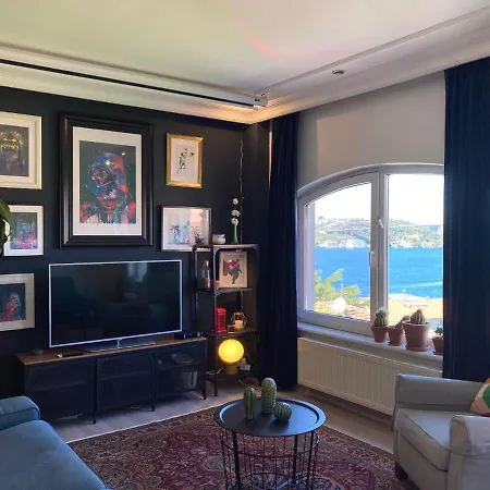 Delightful Apartment With Backyard And Bosphorus View In Uskudar-2