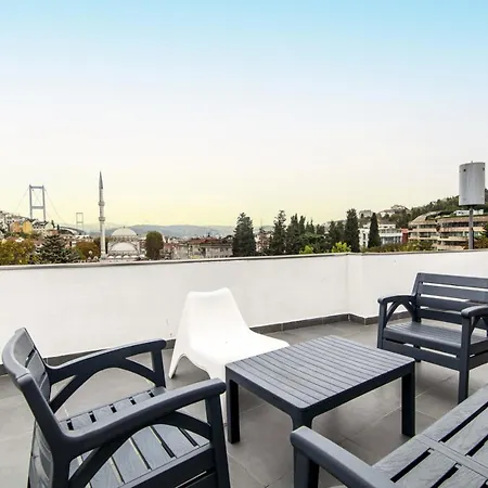 Sleek House With A Lovely Terrace In Besiktas-3